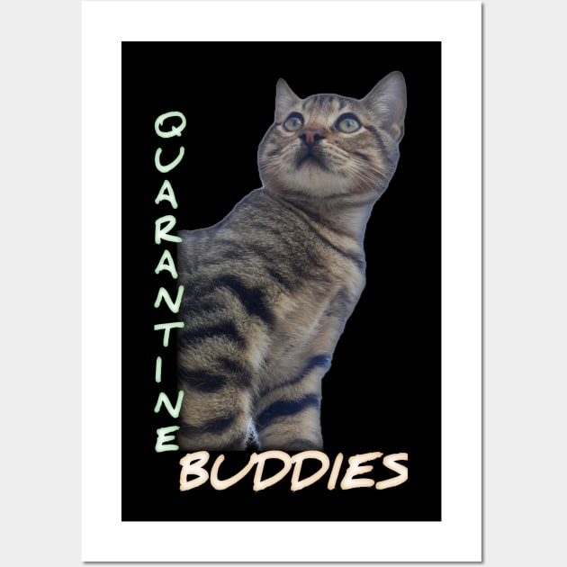 Quarantine Buddies Wall Art by aybstore